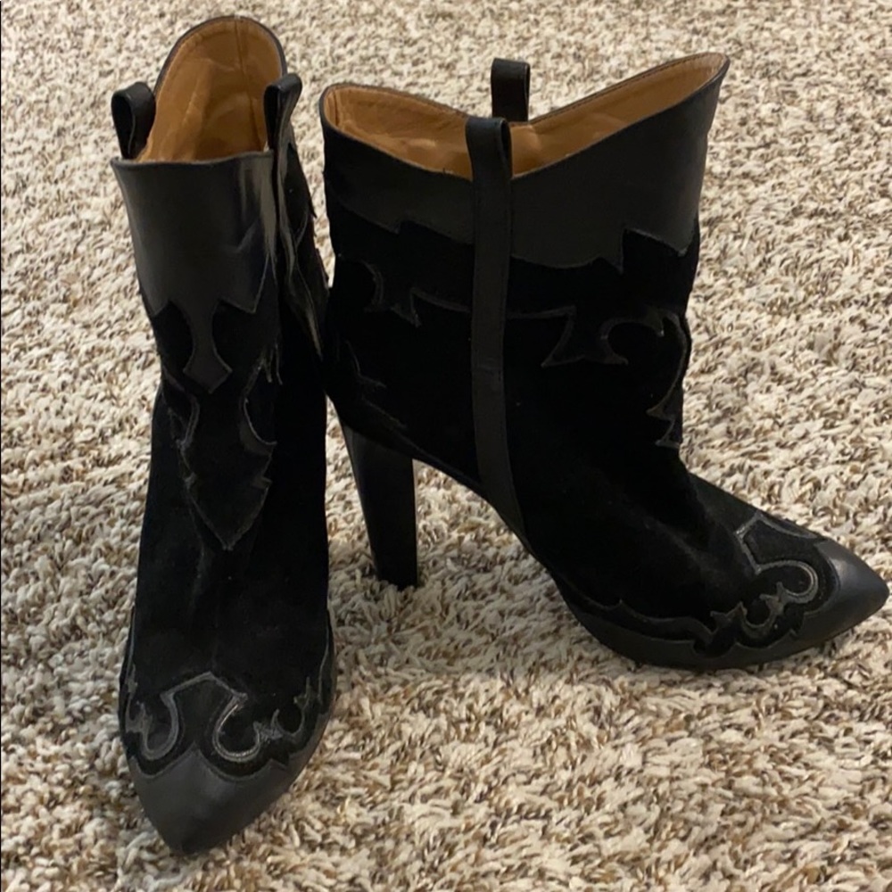 Black booties